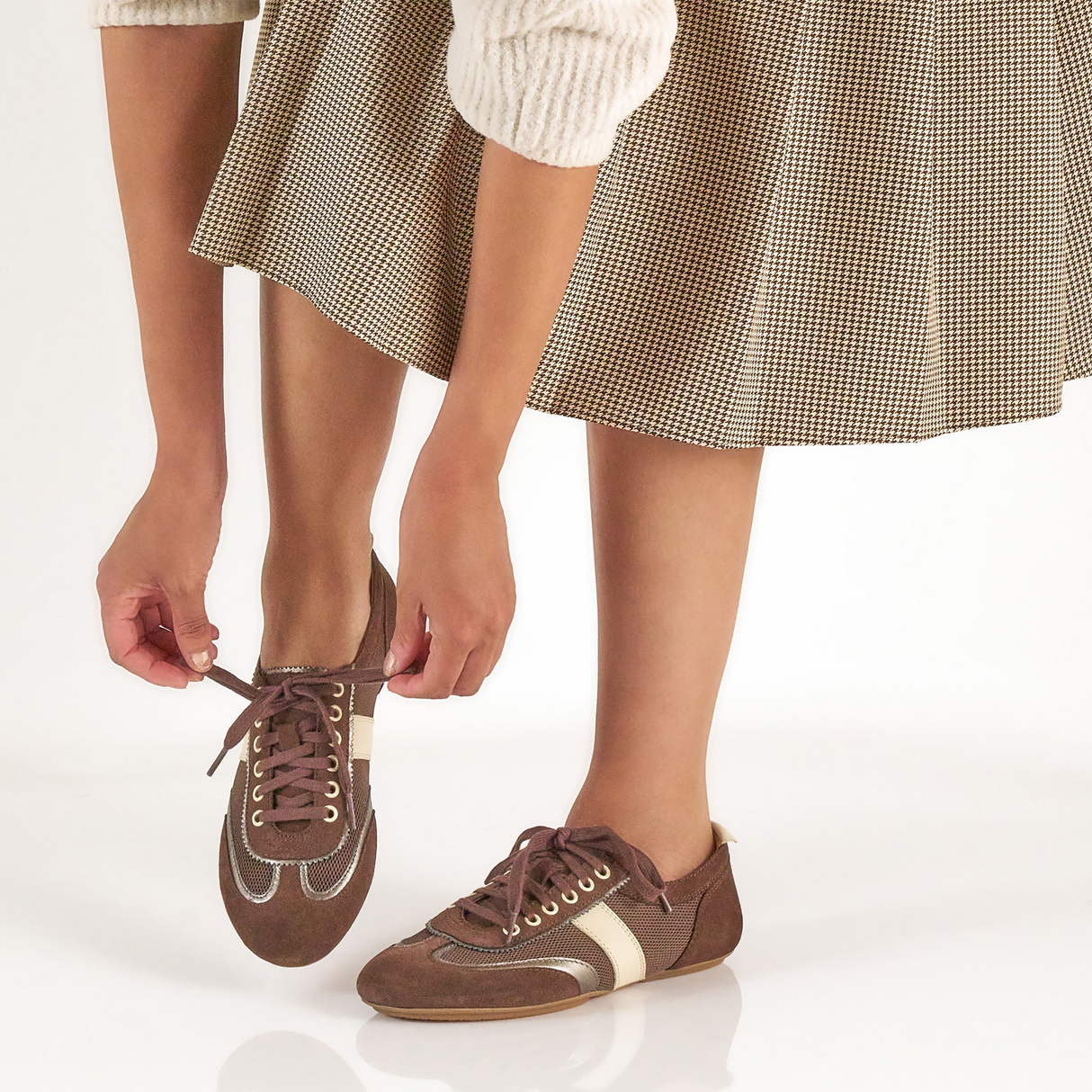 Dansko Milana Sneaker (Women) - Chocolate/Pewter