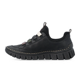 Rieker Angela 57550 Sneaker (Women) - Schwarz/Chestnut