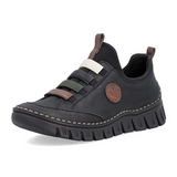 Rieker Angela 57550 Sneaker (Women) - Schwarz/Chestnut