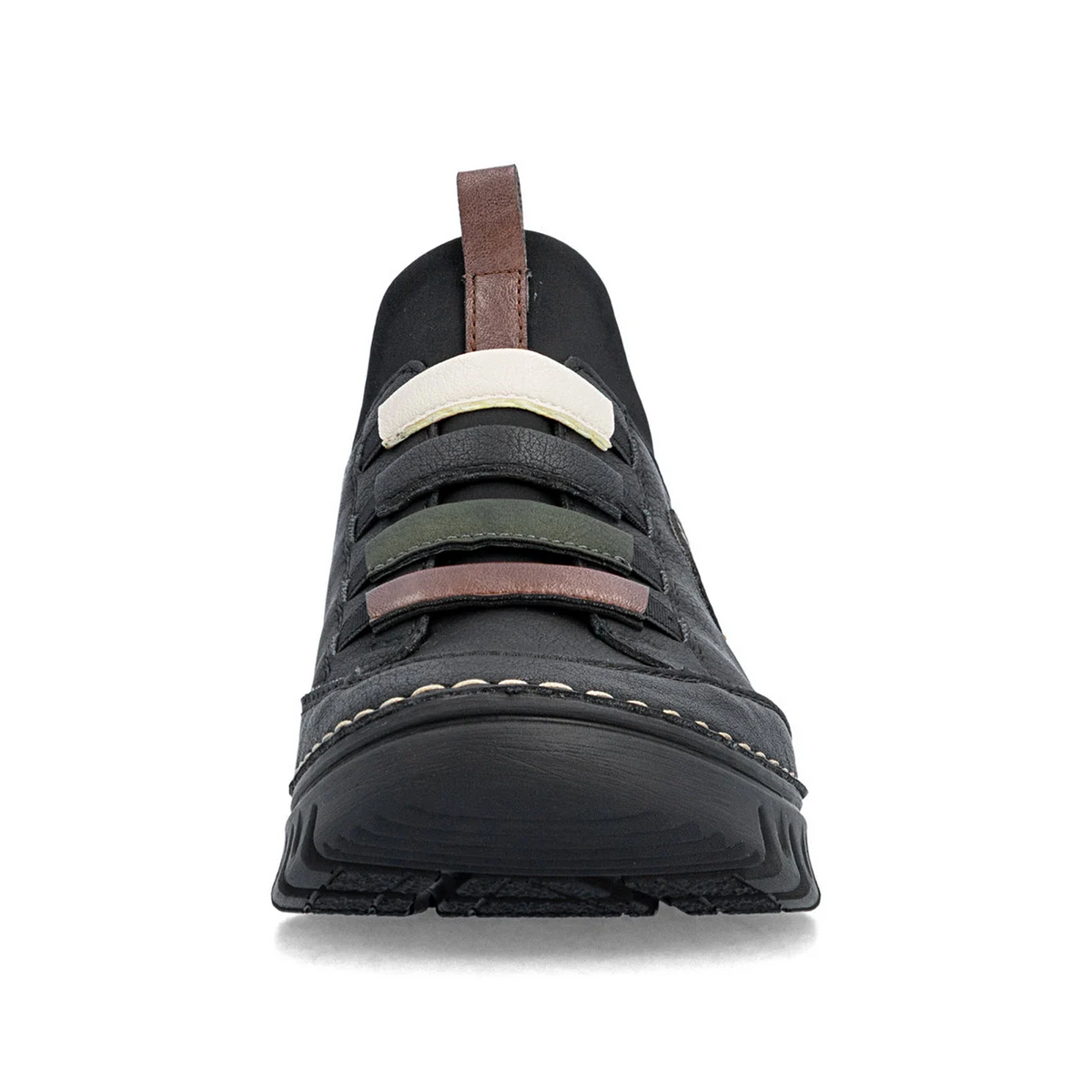 Rieker Angela 57550 Sneaker (Women) - Schwarz/Chestnut