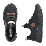 Rieker Angela 57550 Sneaker (Women) - Schwarz/Chestnut