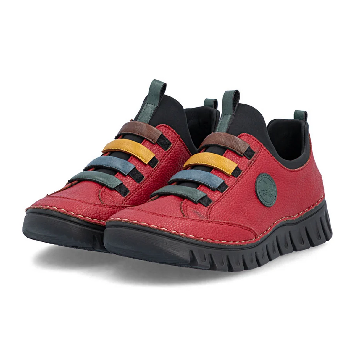 Rieker Angela 57550 Sneaker (Women) - Rot/Peacock/Royal
