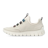 Rieker Angela 57550 Sneaker (Women) - Crema/Chestnut