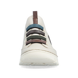 Rieker Angela 57550 Sneaker (Women) - Crema/Chestnut