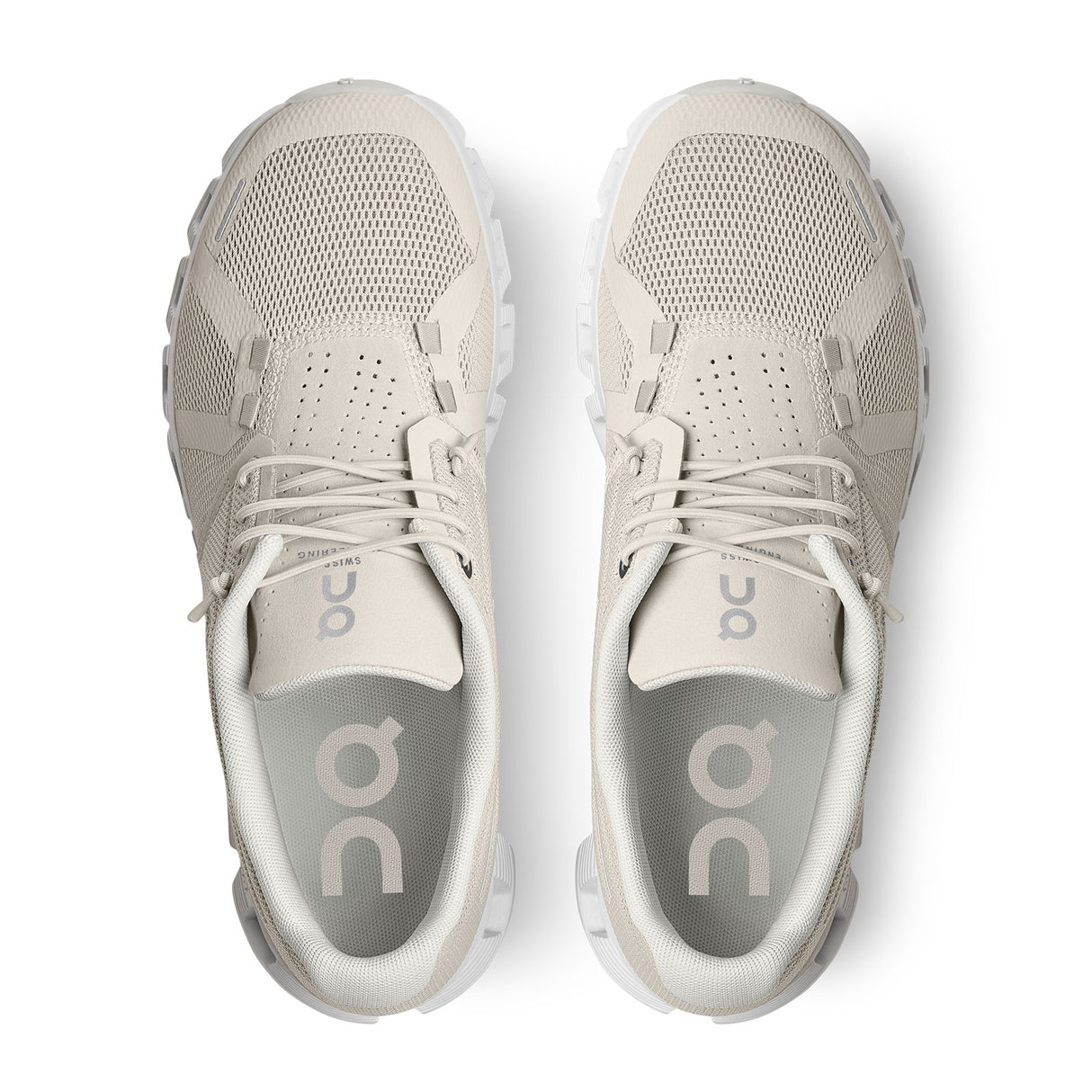 On Running Cloud 5 Running Shoe (Women) - Pearl/White Athletic - Running - The Heel Shoe Fitters