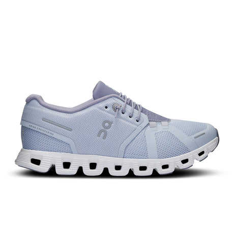 On Running Cloud 5 Running Shoe (Women) - Heather/Fossil Athletic - Running - Cushion - The Heel Shoe Fitters