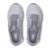 On Running Cloud 5 Running Shoe (Women) - Heather/Fossil Athletic - Running - Cushion - The Heel Shoe Fitters