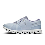 On Running Cloud 5 Running Shoe (Women) - Heather/Fossil Athletic - Running - Cushion - The Heel Shoe Fitters