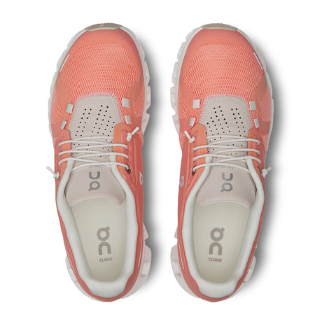 On Running Cloud 5 Running Shoe (Women) - Flamingo/Pearl Athletic - Running - Cushion - The Heel Shoe Fitters
