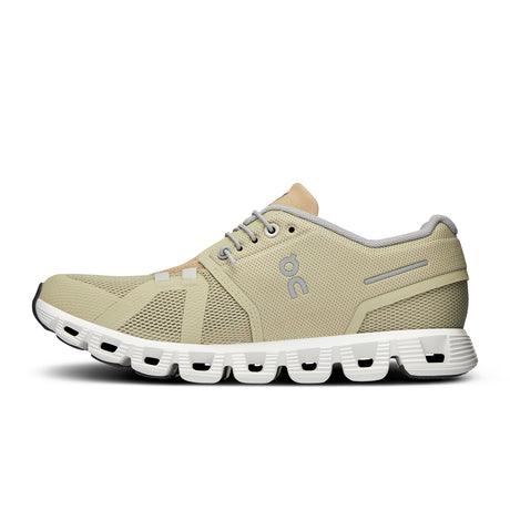 On Running Cloud 5 Running Shoe (Women) - Haze/Sand Athletic - Running - Cushion - The Heel Shoe Fitters