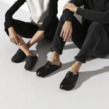 Birkenstock Boston Clog (Unisex) - Black Oiled Leather Dress-Casual - Clogs & Mules - The Heel Shoe Fitters
