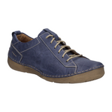 Josef Seibel Fergey 56 Sneaker (Women) - Dark Blue Athletic - Casual - Lace Up - The Heel Shoe Fitters