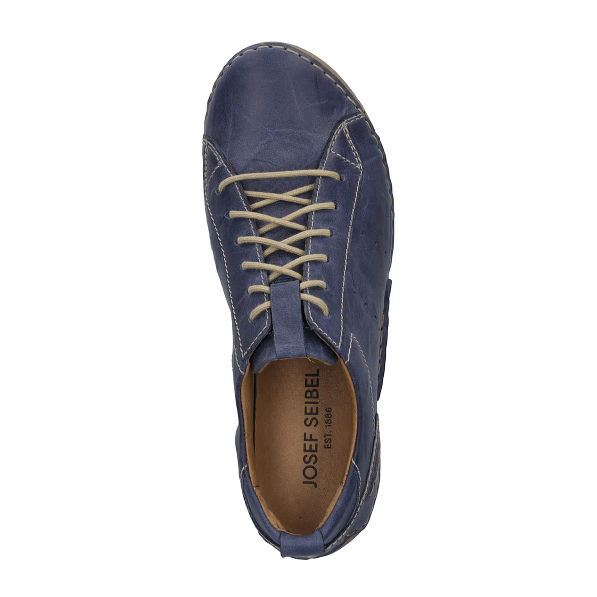 Josef Seibel Fergey 56 Sneaker (Women) - Dark Blue Athletic - Casual - Lace Up - The Heel Shoe Fitters
