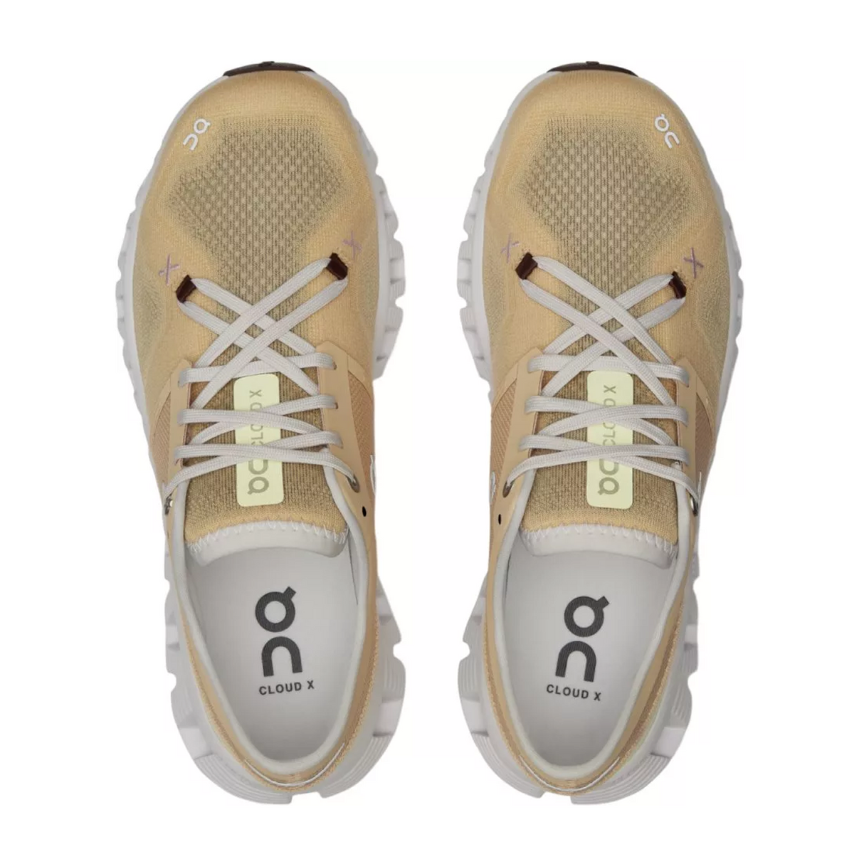 On Running Cloud X 3 Running Shoe (Women) - Savannah/Frost Athletic - Running - Neutral - The Heel Shoe Fitters