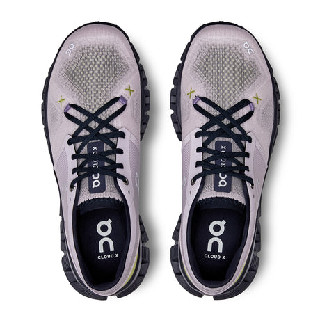 On Running Cloud X 3 Running Shoe (Women) - Orchid/Iron Athletic - Running - The Heel Shoe Fitters