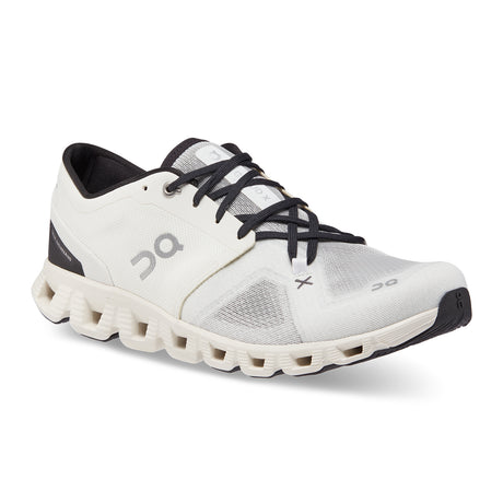 On Running Cloud X 3 Running Shoe (Men) - Ivory/Black Athletic - Running - The Heel Shoe Fitters