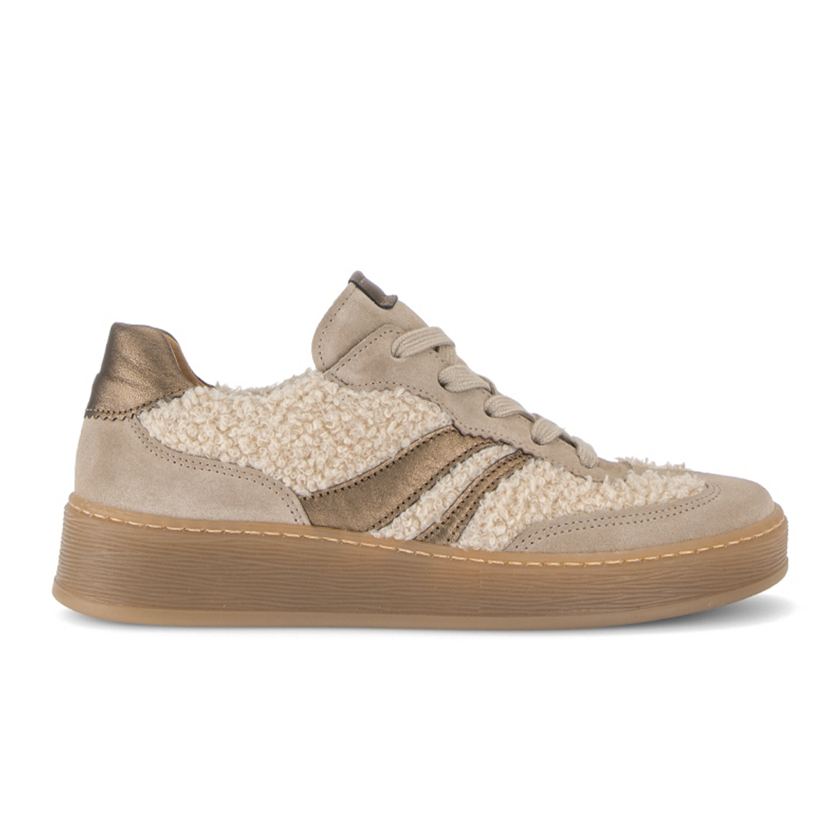 Gabor Faith Sneaker (Women) - Panna/Silk/Cacao