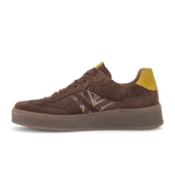 Gabor Faith Sneaker (Women) - Python/Cacao/Mustardo