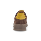 Gabor Faith Sneaker (Women) - Python/Cacao/Mustardo