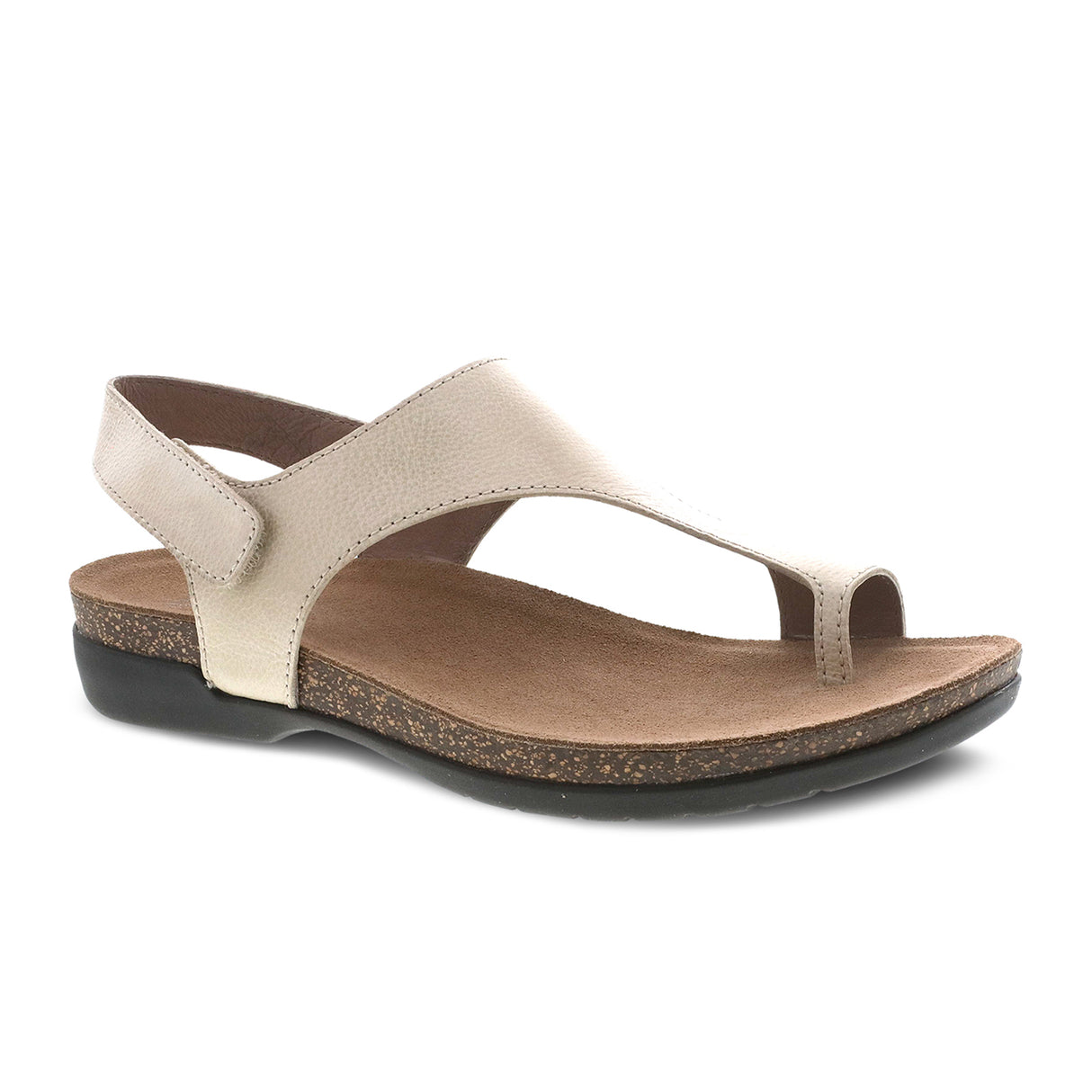 Dansko Reece Backstrap Sandal (Women) - Linen Milled Burnished Sandals - Backstrap - The Heel Shoe Fitters