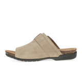 Dansko Rylee Sandal (Women) - Sand Suede Sandal - Thong - The Heel Shoe Fitters