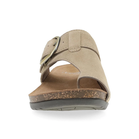 Dansko Rylee Sandal (Women) - Sand Suede Sandal - Thong - The Heel Shoe Fitters