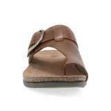 Dansko Rylee Sandal (Women) - Brown Leather Sandal - Thong - The Heel Shoe Fitters