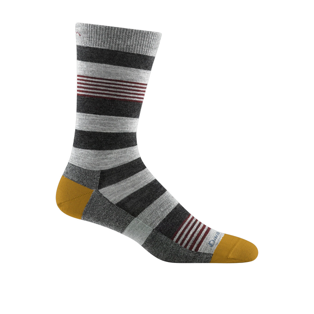Darn Tough Oxford Lightweight Crew Sock (Men) - Gray Accessories - Socks - Lifestyle - The Heel Shoe Fitters