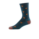 Darn Tough Strut Lightweight Crew Sock (Men) - Dark Teal Accessories - Socks - Performance - The Heel Shoe Fitters