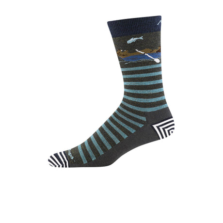 Darn Tough Animal Haus Lightweight Crew Sock (Men) - Forest Accessories - Socks - Lifestyle - The Heel Shoe Fitters