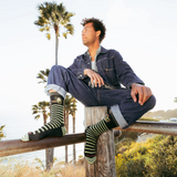 Darn Tough Socks Animal Haus Lightweight Crew (Men) - Gator Green