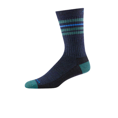 Darn Tough Letterman Lightweight Crew Sock (Men) - Denim Accessories - Socks - Performance - The Heel Shoe Fitters