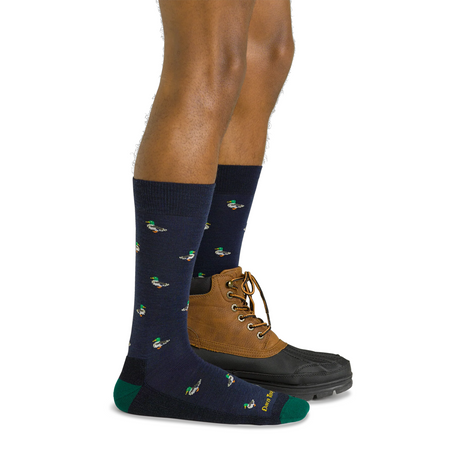 Darn Tough Duck Duck Moose Lightweight Crew Sock with Cushion (Men) - Eclipse Accessories - Socks - Lifestyle - The Heel Shoe Fitters