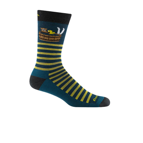 Darn Tough Wild Life Lightweight Crew Sock with Cushion (Men) - Dark Teal Accessories - Socks - Performance - The Heel Shoe Fitters