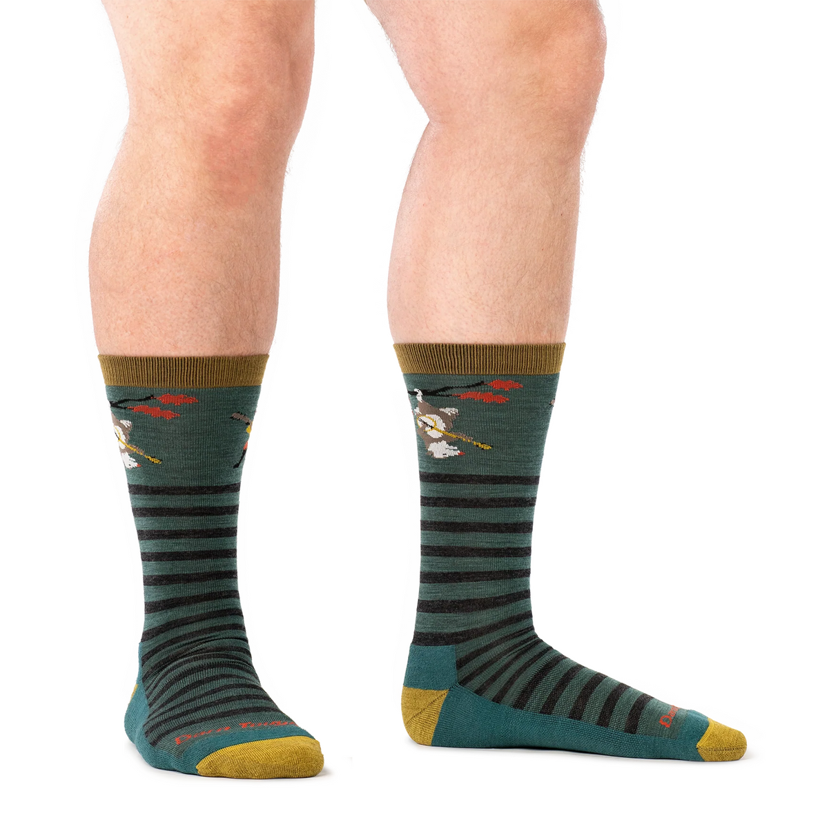 Darn Tough Wild Life Lightweight Crew (Men) - Fox Teal