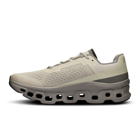 On Running Cloudmonster Running Shoe (Men) - Ice/Alloy Athletic - Running - Cushion - The Heel Shoe Fitters