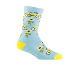 Darn Tough Sun Pedal Lightweight Crew Sock with Cushion (Women) - DT Glacier Accessories - Socks - Lifestyle - The Heel Shoe Fitters
