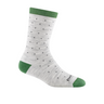 Darn Tough Pin Drop Lightweight Cushion Crew Sock (Women) - Ash Accessories - Socks - Lifestyle - The Heel Shoe Fitters