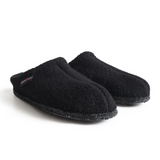 Haflinger AS Classic Slipper (Unisex) - Black Dress-Casual - Slippers - The Heel Shoe Fitters