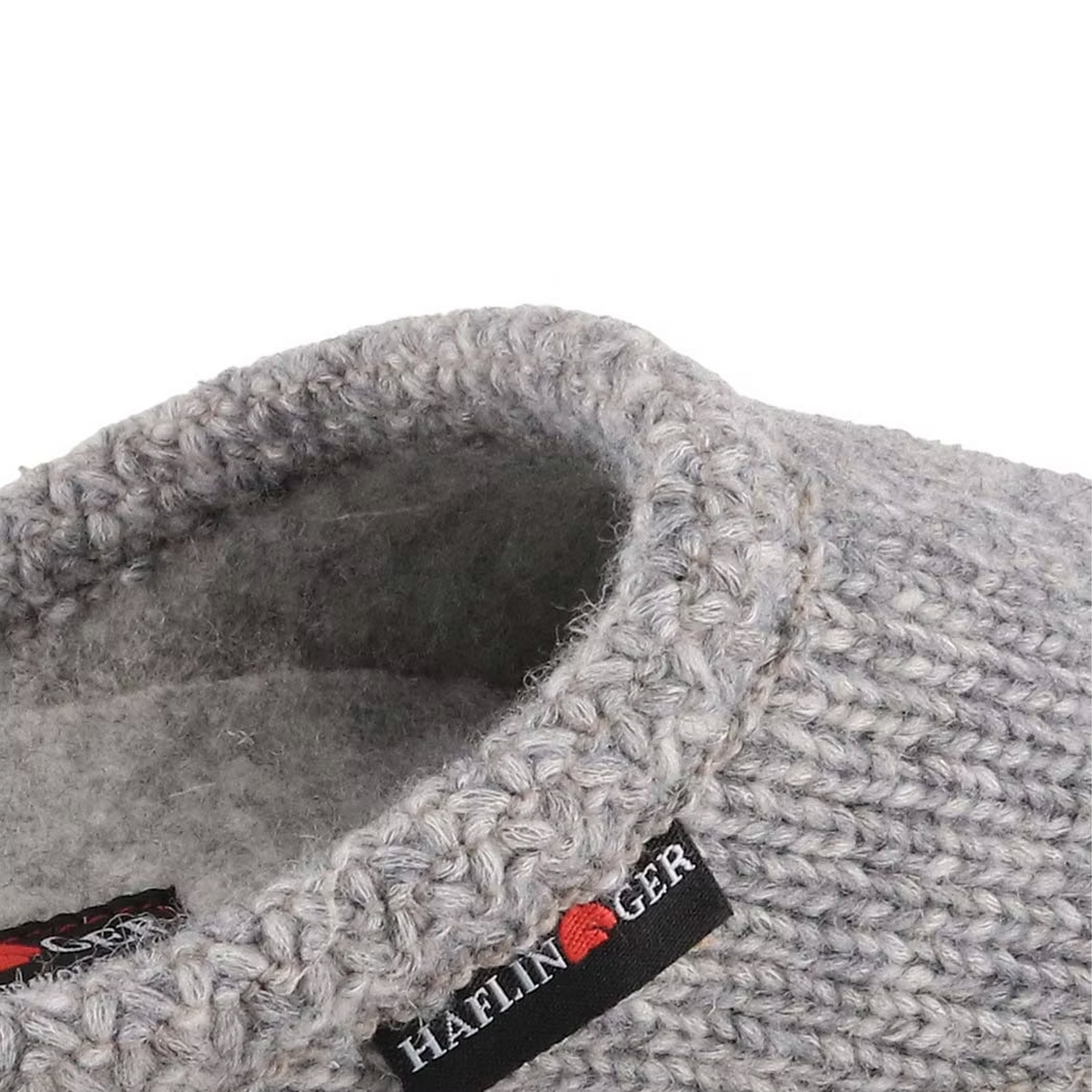 Haflinger De Punto Slipper (Women) - Silver Grey Dress-Casual - Slipper - The Heel Shoe Fitters