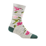 Darn Tough Birds of a Feather Crew Sock (Women) - Ash Accessories - Socks - Lifestyle - The Heel Shoe Fitters