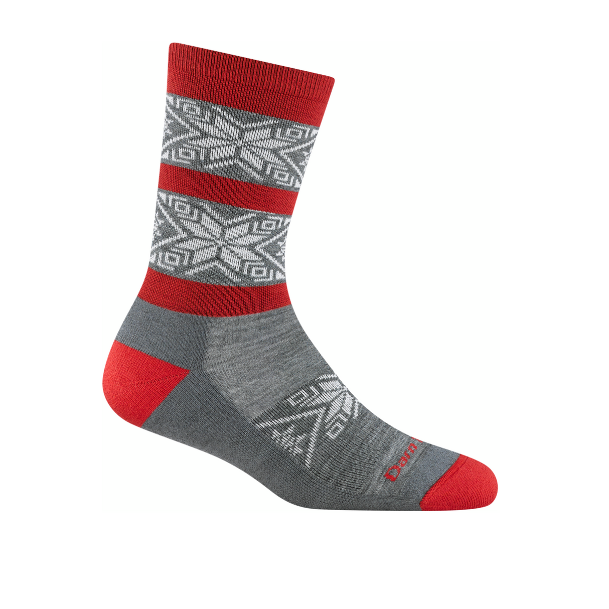 Darn Tough Elsa Lightweight Cushion Crew Sock (Women) - Gray Accessories - Socks - Lifestyle - The Heel Shoe Fitters