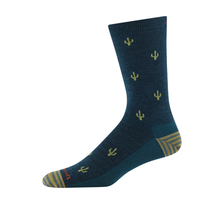 Darn Tough Socks Wool'd Wool'd West Lightweight Crew (Men) - Dark Teal Accessories - Socks - Lifestyle - The Heel Shoe Fitters