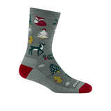 Darn Tough Yuletide Wild Lightweight Cushion Crew (Women) - Balsam