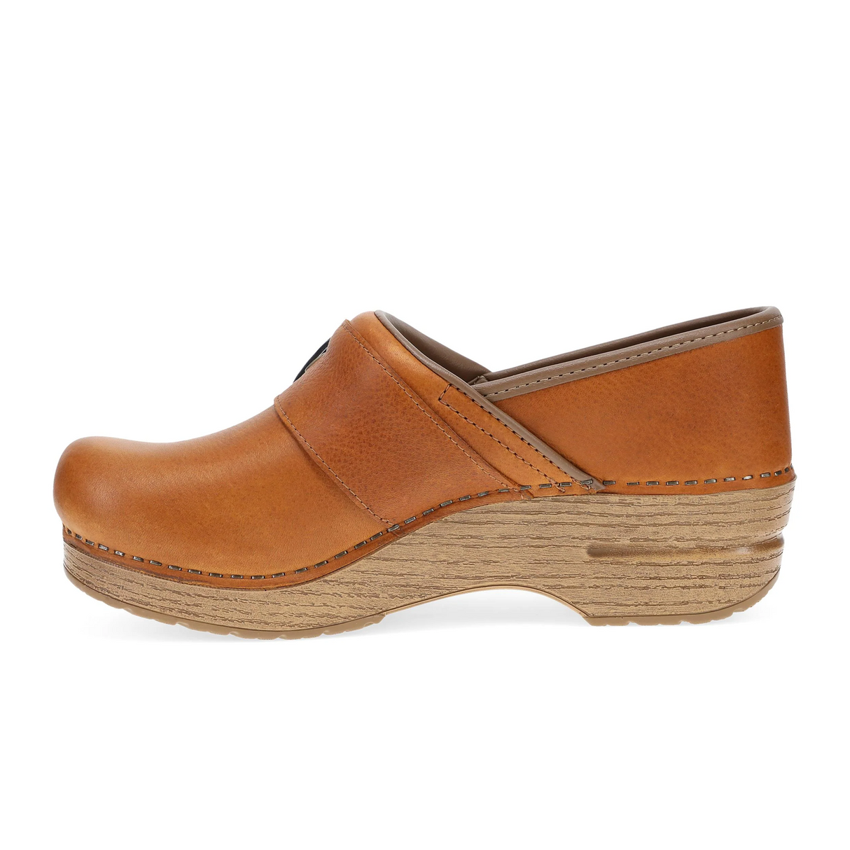 Dansko Pearson Clog (Women) - Tan Tumbled Dress-Casual - Clogs & Mules - The Heel Shoe Fitters