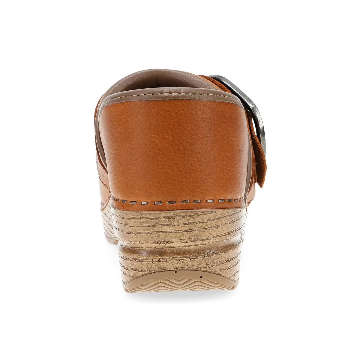 Dansko Pearson Clog (Women) - Tan Tumbled Dress-Casual - Clogs & Mules - The Heel Shoe Fitters