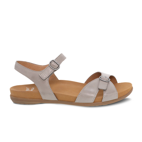 Dansko Judith Sandal (Women) - Stone Calf Sandal - Backstrap - The Heel Shoe Fitters