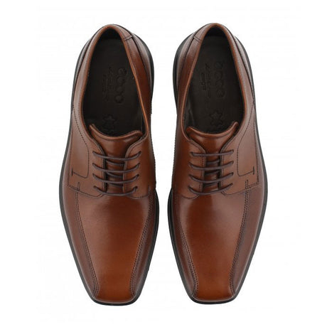 ECCO Johannesburg Tie Oxford (Men) - Cognac Dress-Casual - Oxford - The Heel Shoe Fitters