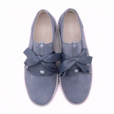 Gabor 333 Bow Sneaker (Women) - Samtchevr/Met Cervo/Nautic Athletic - Casual - Lace Up - The Heel Shoe Fitters