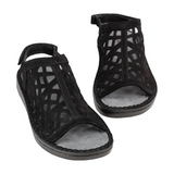 Naot Amadora Sling Sandal (Women) - Black Velvet Nubuck